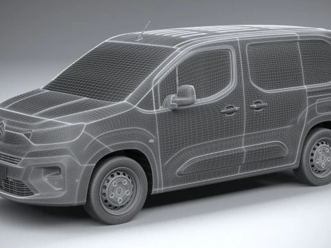 Citroen Berlingo 2024 3D Model