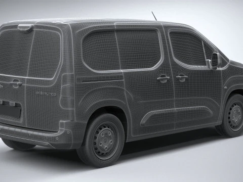 Citroen Berlingo 2024 3D Model