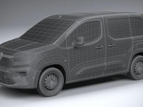 Citroen Berlingo 2024 3D Model