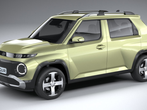 Hyundai Inster 2025 3D Model
