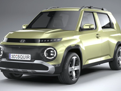 Hyundai Inster 2025 3D Model