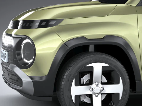 Hyundai Inster 2025 3D Model