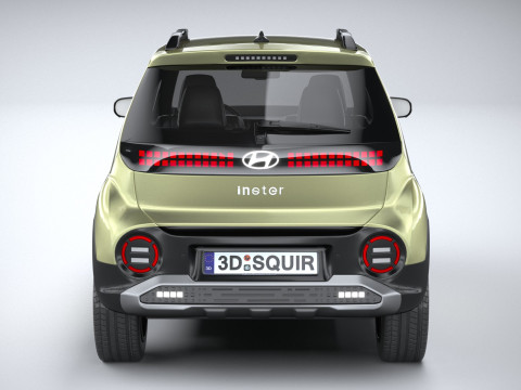 Hyundai Inster 2025 Model 3D
