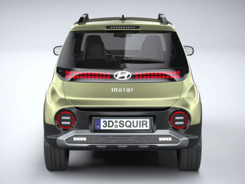 Hyundai Inster 2025 3D Model