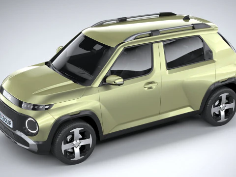 Hyundai Inster 2025 3D Model