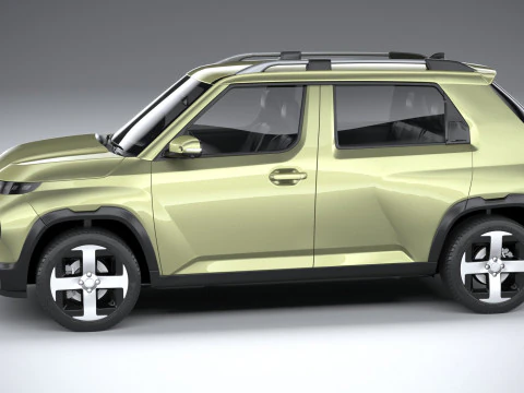 Hyundai Inster 2025 3D Model