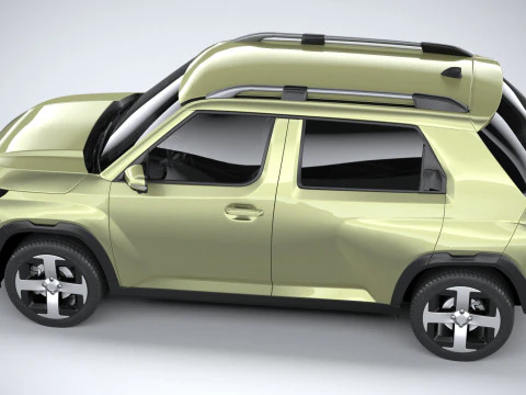 Hyundai Inster 2025 3D Model