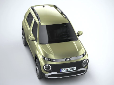 Hyundai Inster 2025 3D Model