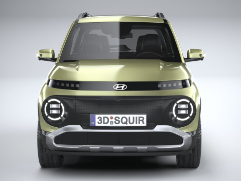 Hyundai Inster 2025 Model 3D