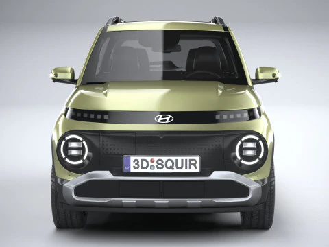 Hyundai Inster 2025 3D Model