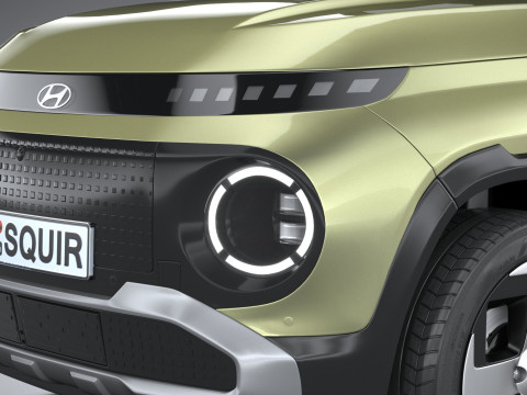 Hyundai Inster 2025 Model 3D