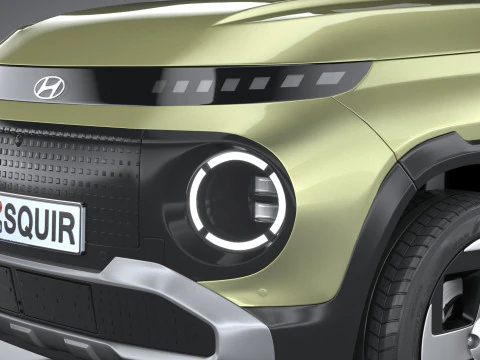 Hyundai Inster 2025 3D Model