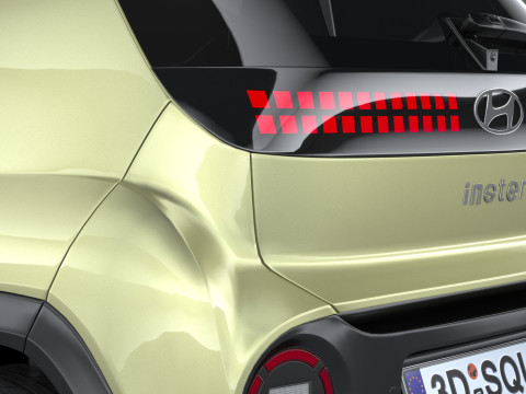 Hyundai Inster 2025 Model 3D