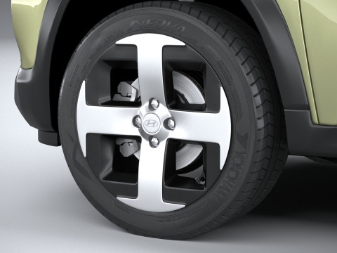 Hyundai Inster 2025 Model 3D