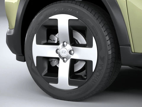 Hyundai Inster 2025 3D Model