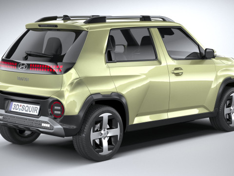 Hyundai Inster 2025 Model 3D
