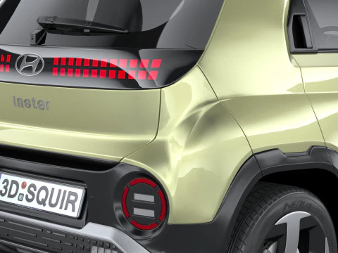 Hyundai Inster 2025 3D Model
