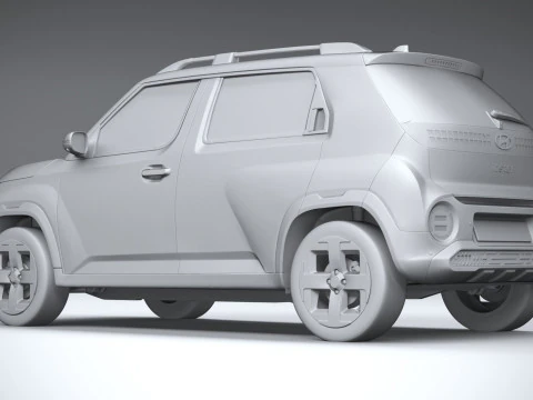 Hyundai Inster 2025 3D Model
