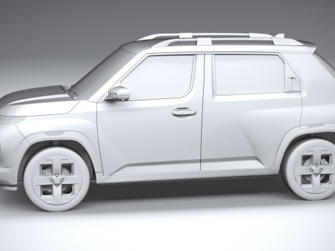 Hyundai Inster 2025 Model 3D