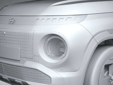 Hyundai Inster 2025 Model 3D