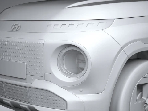 Hyundai Inster 2025 3D Model