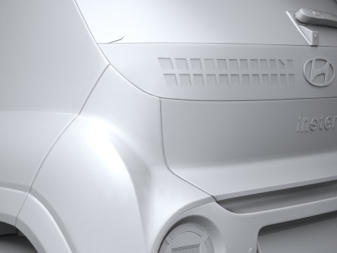 Hyundai Inster 2025 Model 3D