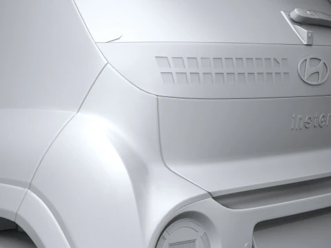 Hyundai Inster 2025 3D Model
