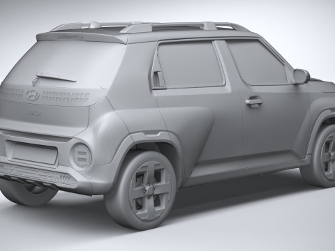 Hyundai Inster 2025 Model 3D
