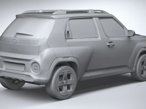 Hyundai Inster 2025 3D Model