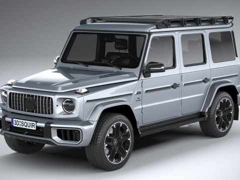 Mercedes-Benz G63 AMG 2025 LowPoly 3D Model