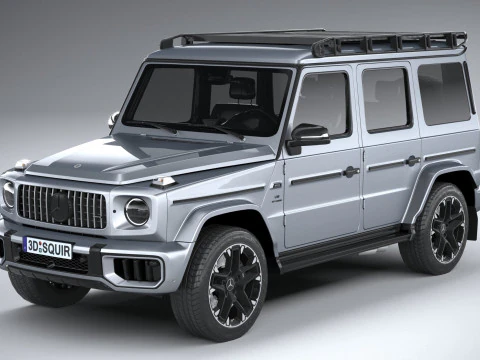 Mercedes-Benz G63 AMG 2025 LowPoly 3D Model