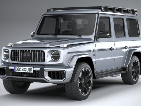 Mercedes-Benz G63 AMG 2025 LowPoly 3D Model