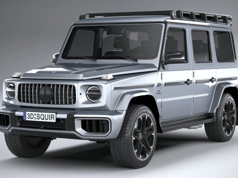 Mercedes-Benz G63 AMG 2025 LowPoly 3D Model