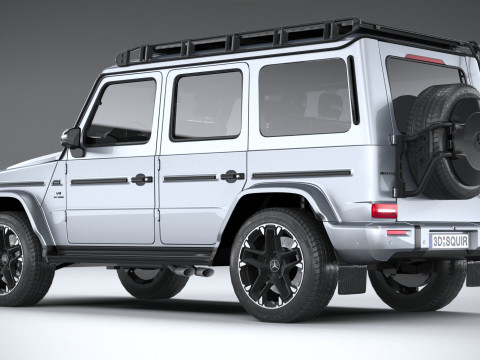 Mercedes-Benz G63 AMG 2025 LowPoly 3D Model