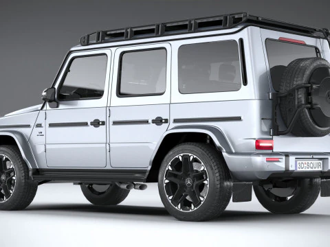 Mercedes-Benz G63 AMG 2025 LowPoly 3D Model