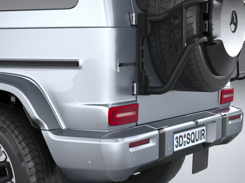 Mercedes-Benz G63 AMG 2025 LowPoly 3D Model