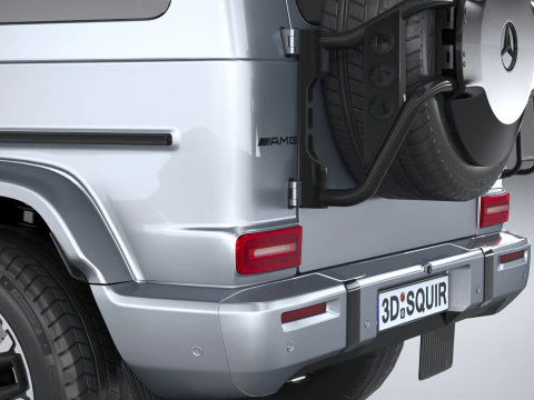 Mercedes-Benz G63 AMG 2025 LowPoly 3D Model
