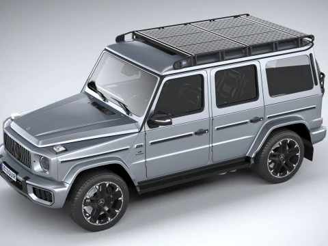 Mercedes-Benz G63 AMG 2025 LowPoly 3D Model