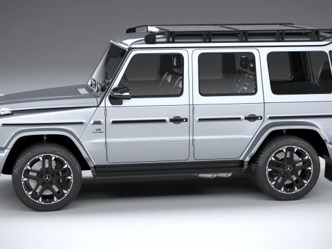 Mercedes-Benz G63 AMG 2025 LowPoly 3D Model