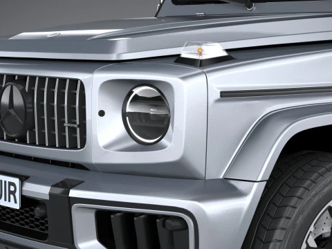 Mercedes-Benz G63 AMG 2025 LowPoly 3D Model