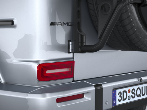 Mercedes-Benz G63 AMG 2025 LowPoly 3D Model