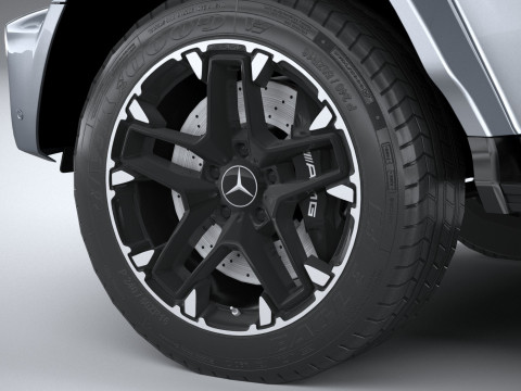 Mercedes-Benz G63 AMG 2025 LowPoly 3D Model