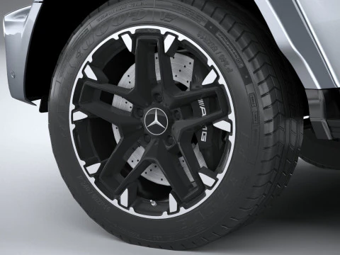 Mercedes-Benz G63 AMG 2025 LowPoly 3D Model