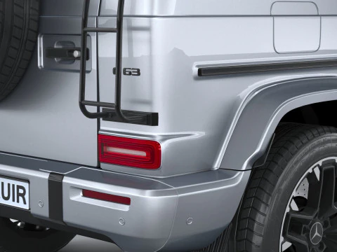 Mercedes-Benz G63 AMG 2025 LowPoly 3D Model