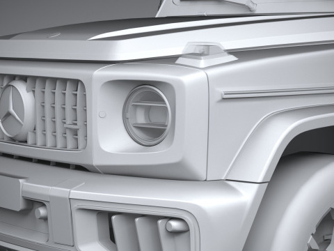 Mercedes-Benz G63 AMG 2025 LowPoly 3D Model