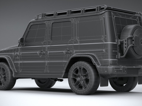 Mercedes-Benz G63 AMG 2025 LowPoly 3D Model