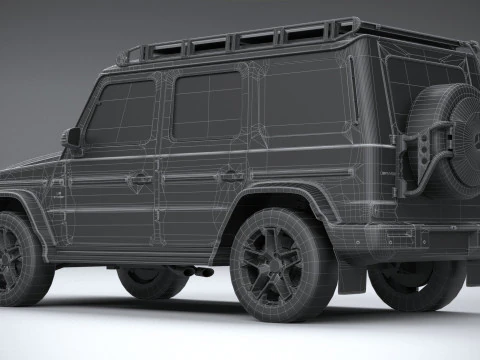Mercedes-Benz G63 AMG 2025 LowPoly 3D Model