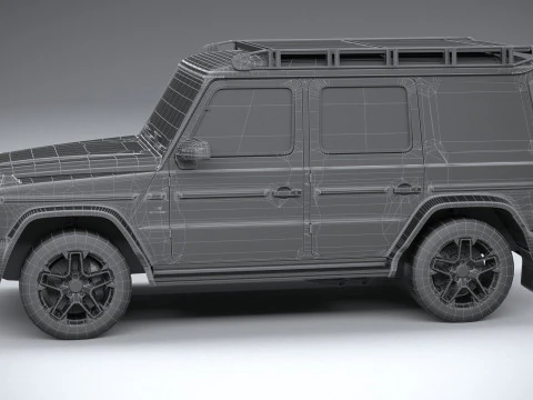 Mercedes-Benz G63 AMG 2025 LowPoly 3D Model