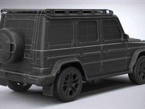 Mercedes-Benz G63 AMG 2025 LowPoly 3D Model