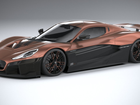 Rimac Nevera 15th Anniversary Edition 2024 3D Model